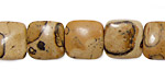 Madagascar Leopardskin Puff Square 12mm