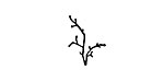 Thin Branch Mini Rubber Stamp 11x16mm
