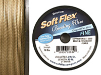 Soft Flex Bronze Metallic .014" (Fine) 21 Strand Wire 30ft.