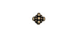 TierraCast Antique Brass (plated) Pamada 8mm