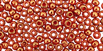TOHO Gold Lustered African Sunset Round 6/0 Seed Bead