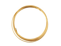 German Style Wire Non Tarnish Brass Square 20 gauge, 2 meters