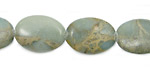 Impression Jasper Flat Oval 18x13mm