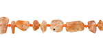 Sunstone Faceted Nugget 2-9x5-8mm