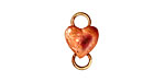 Patricia Healey Copper Heart Link 19x11mm