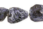 Sodalite Faceted Nugget 17-22x12-15mm