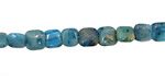 Larimar Blue Crazy Lace Puff Square 6mm