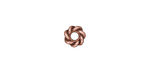 TierraCast Antique Copper (plated) Large Hole Twisted Heishi 2x7mm