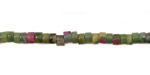 Fuchsite Ruby Heishi 4mm