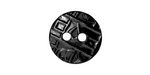 TierraCast Gunmetal Round Coin Button 18mm