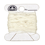 White Irish Waxed Linen 2 ply