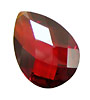 Salsa Faceted Flat Teardrop 22x30mm