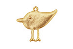 Ezel Findings Gold (plated) Big Bird Pendant 31x26mm