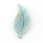 Amazonite Leaf Drop 18x33-42mm
