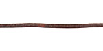 Natural Gray Round Leather Cord 2mm
