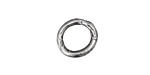 Rustic Charms Sterling Silver Thick Smooth Link 14x13mm