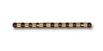 TierraCast Antique Brass (plated) Crimp Bead 2x2mm