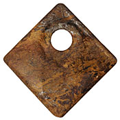 Bronzite Diamond Pendant 57mm