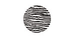 Lillypilly Black Zebra Anodized Aluminum Disc 19mm, 22 gauge