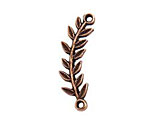Nunn Design Antique Copper (plated) Right Leaf Connector 33x8mm