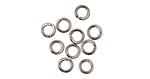 Gunmetal Round Jump Ring 4mm, 18 gauge