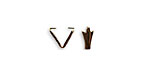 Vintaj Natural Brass Pendant Bail 4x8mm