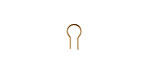The Magic Finding Omega Insert Gold Filled 8mm