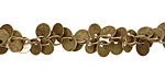 Antique Brass (plated) Dancing Coin Chain