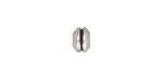 TierraCast Antique Silver (plated) Grooved Large Hole Bead 5x7mm