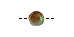 African Recycled Glass (earthy) Irregular Round 10-11mm