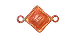 Patricia Healey Copper Solid Diamond Link 29x19mm