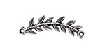 Nunn Design Antique Silver (plated) Right Leaf Connector 33x8mm