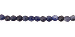 Sodalite Faceted Round 4mm