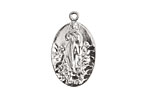 Nunn Design Sterling Silver (plated) Guide Medallion 15x26mm