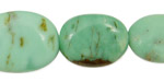 Australian Chrysoprase Tumbled Flat Oval 15-25x12-18mm