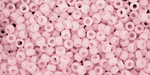 TOHO Ceylon Frosted Innocent Pink Round 8/0 Seed Bead