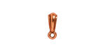TierraCast Antique Copper (plated) Nouveau Bail 4x12mm