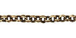 Antique Brass (plated) Double Cable Chain