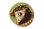 Humble Beads Polymer Clay Wild Bird Pendant 29-30mm