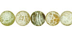 Lime Fire Agate Round 10mm