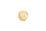 Gaea Ceramic Butter Geode Round 11-12x13-14mm