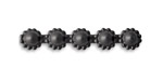 Vintaj Arte Metal Hobnail Border Decorivet 42x7mm