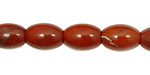 Red Jasper Rice 14x10mm