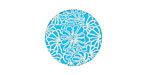 Lillypilly Turquoise Weathered Daisy Anodized Aluminum Disc 19mm, 24 gauge