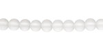 Crystal Recycled Glass Round 6mm