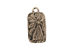 Green Girl Pewter Faerie Realm Pendant 12x25mm