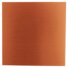 Lillypilly Bronze Anodized Aluminum Sheet 3"x3", 24 gauge