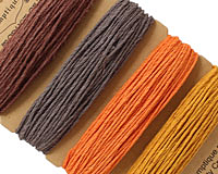 Harvest Hemp Twine 20 lb, 29.8 ft x 4 colors