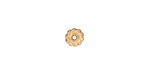 TierraCast Gold (plated) Twist Heishi 6mm