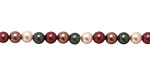 Cordial Shell Pearl Mix Round 4mm